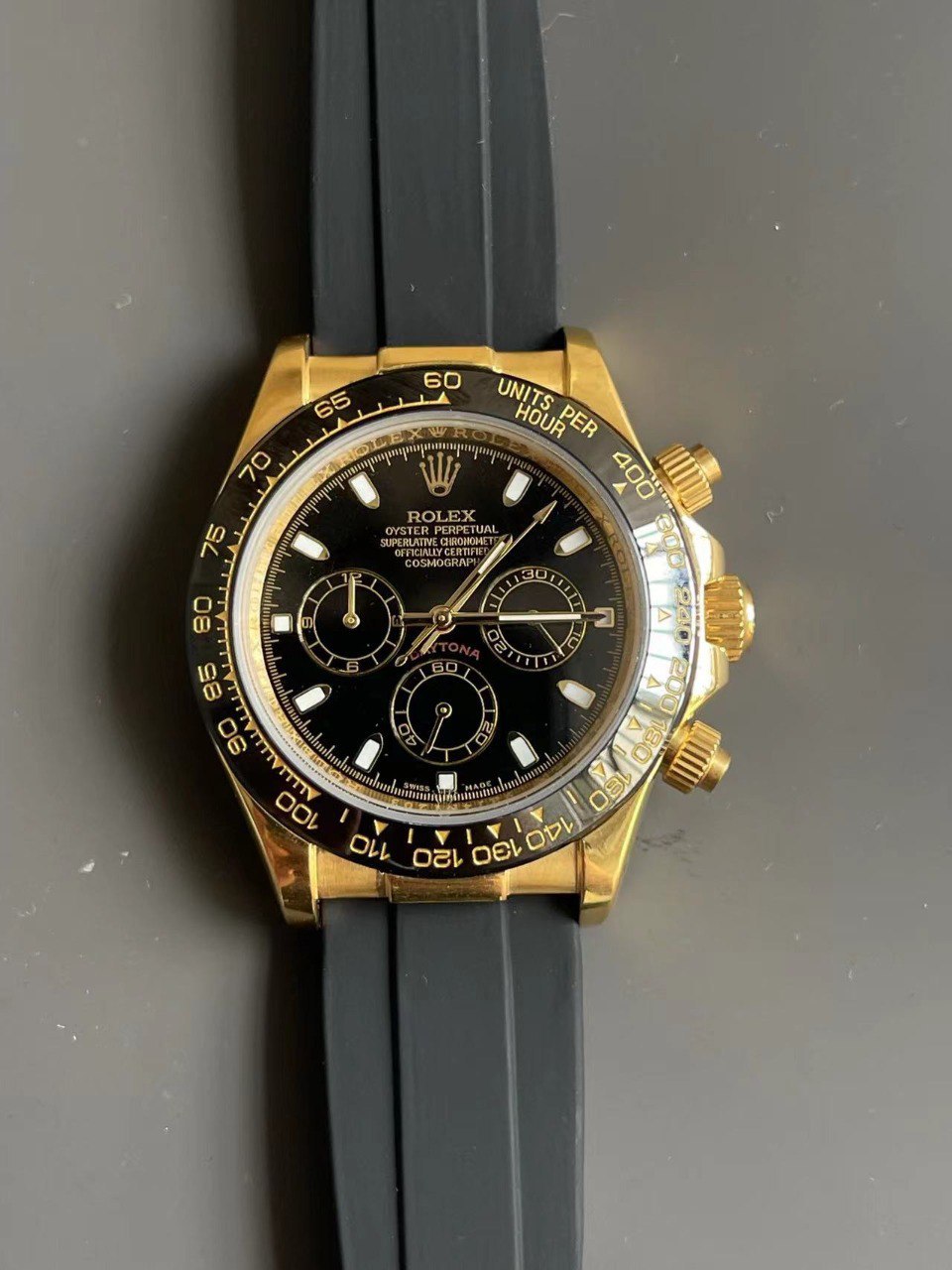 Pre-owned Rolex Cosmograph Daytona Chronograph Automatic Chronometer Black Dial Men’s Watch 116518 BKSR